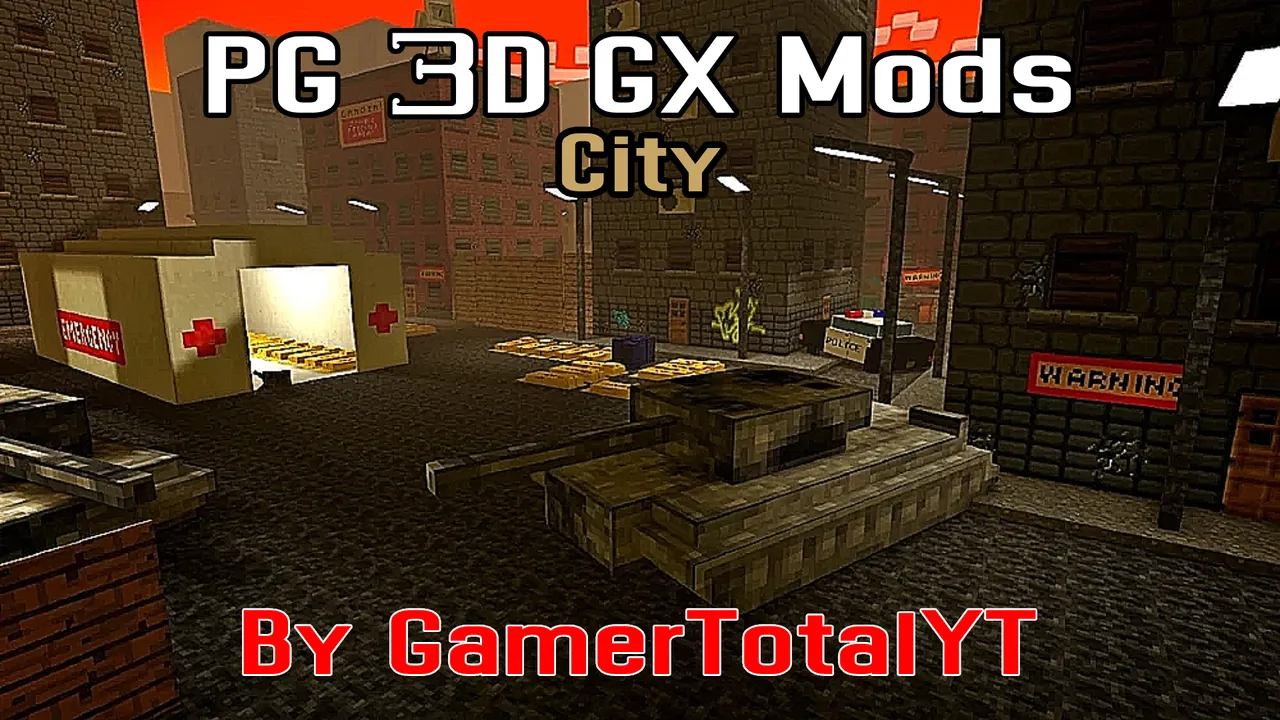 Pixel Gun 3D - City - Mod your browser | GX Store
