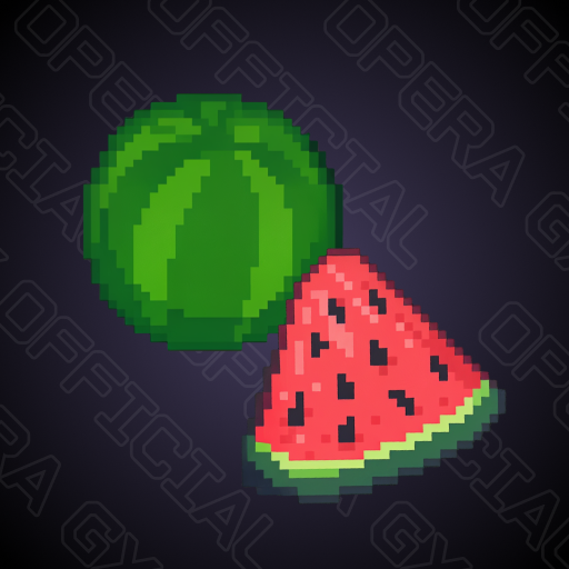 Pixel Watermelon icon